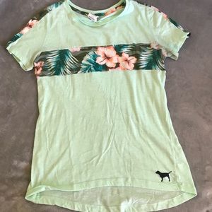 One light green PINK Victoria’s Secret tee